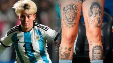 Photo of Futbolista argentina denuncia acoso por su tatuaje de Cristiano