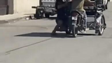 Photo of Mototaxista arrastra a mujer por calles de Umán