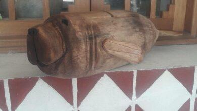 Photo of Crea Tun Kul, tambor maya, con forma de manatí