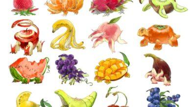 Photo of Frutas y vegetales en forma de Pokémones 