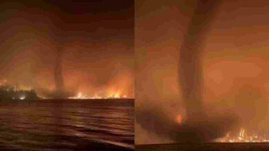 Photo of Captan tornado de fuego en Canadá