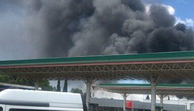 Photo of Se incendia fábrica de químicos en Chicoloapan