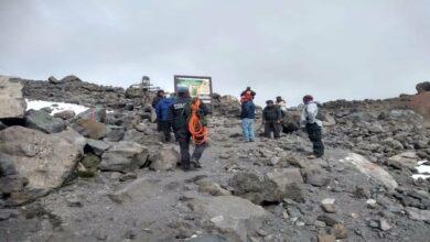 Photo of Mueren 4 alpinistas tras caer al escalar el Pico de Orizaba en Puebla