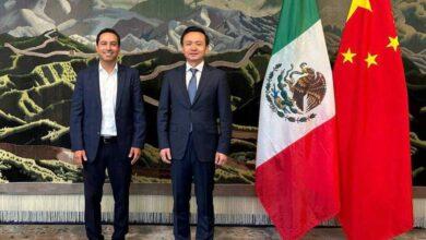 Photo of Vila se reúne con el embajador de China en México