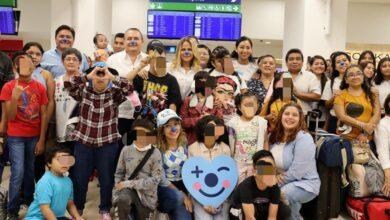 Photo of Cumplen el deseo de viajar a niños yucatecos con cáncer 