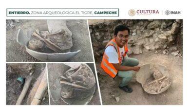 Photo of Hallan ofrenda funeraria en “El Tigre”, zona arqueológica 
