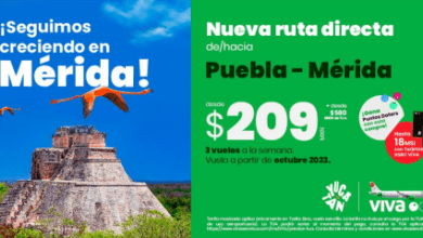 Photo of Vuelo Mérida – Puebla inicia en octubre