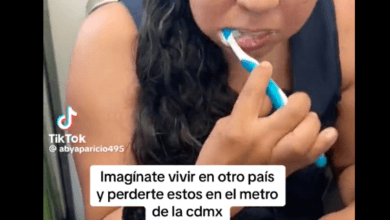 Photo of Se lava los dientes en el Metro; todo por el bono de puntualidad