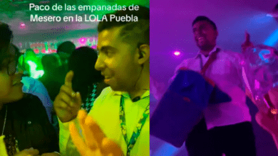 Photo of Captan a Paco de las empanadas como mesero; se lo recriminan 