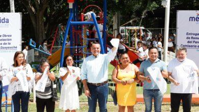 Photo of Renán Barrera entrega mejores espacios públicos en el sur 