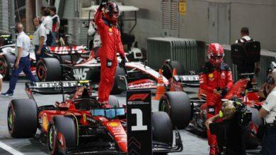 Photo of Sainz saldrá en la ‘pole’, Max en 11 y Checo en 13 para GP de Singapur