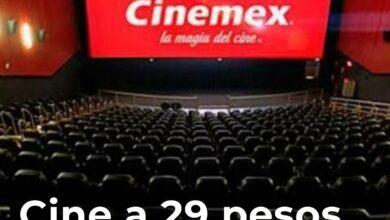 Photo of Boletos de cine a 29 pesos en todo México 