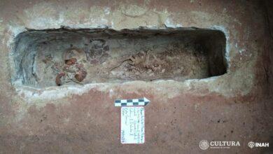 Photo of Descubren entierro humano con ofrenda en Palenque