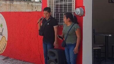 Photo of Jóvenes con discapacidad visual animan inauguración de paletería en Motul