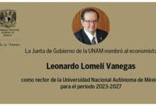 Photo of Leonardo Lomelí Vanegas es nombrado como nuevo rector de la UNAM