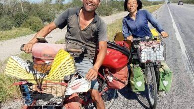 Photo of Pareja de Japón viaja en bicicleta hasta Argentina y pasan por México