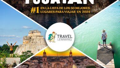 Photo of Yucatán, primer lugar de los 50 mejores lugares para viajar en 2024