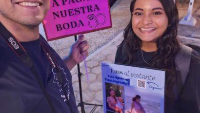 Photo of Toman fotos en Paseo de Montejo para pagar su boda 