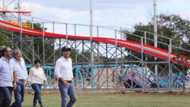 Photo of Lanzadores de agua, barco pirata y tirolesa en la Unidad Deportiva del Sur “Henry Martín”