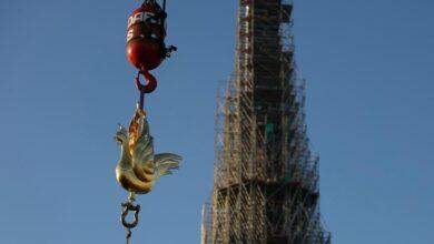 Photo of Notre Dame alza un nuevo gallo sobre la icónica aguja
