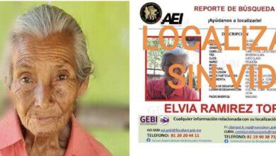 Photo of Abuelita desaparecida de Nuevo León, fue encontrada sin vida