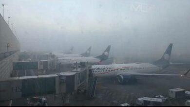 Photo of Banco de niebla impide vuelos en la CDMX 