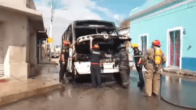 Photo of Camión de la Alianza de Camioneros en el Centro de Mérida
