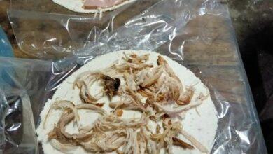 Photo of “Comales”, antojito yucateco relleno de jamón y queso originario de Dzitás 