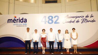 Photo of Alejandro Ruz encabeza Sesión Solemne por los 482 años de Mérida