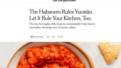 Photo of El Chile Habanero llega al The New York Times 
