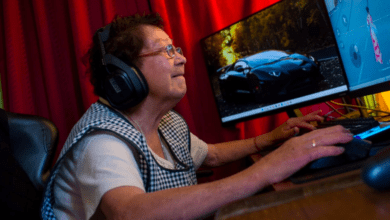 Photo of “Mami Nena», la abuelita gamer