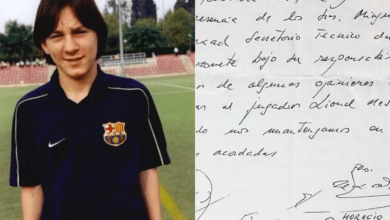 Photo of Subastarán la servilleta con la que el Barcelona fichó a Messi 