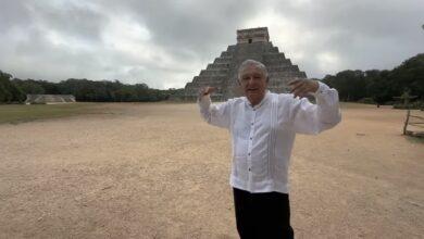 Photo of AMLO visita Chichén Itzá