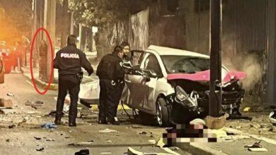 Photo of Extraña figura es captada cerca de fatal choque en CDMX