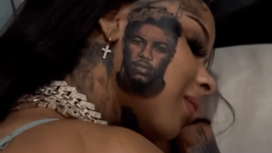 Photo of Mujer se tatúa el rostro de su novio encarcelado