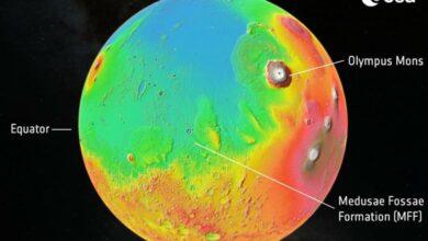 Photo of Hallan agua congelada en Marte 