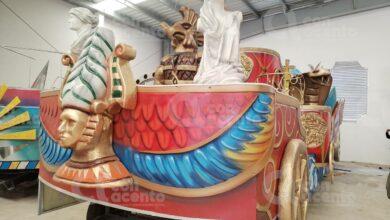 Photo of Listos los carros alegóricos del Carnaval de Mérida 2024