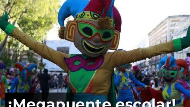 Photo of ¡Hoy inicia megapuente escolar! Lunes y martes de Carnaval sin clases 