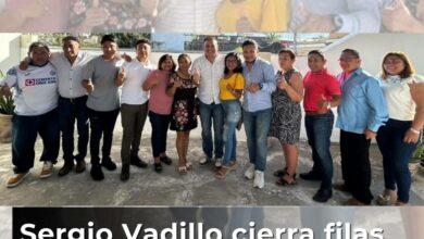 Photo of Sergio Vadillo y líderes municipales cierran filas por la alianza PRI Y PAN 