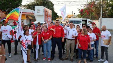 Photo of Rolando Zapata visita a vecinos de Chenkú 