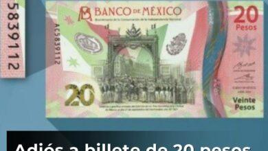 Photo of Retirarán billetes de 20 pesos, ¿serán coleccionables?