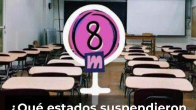 Photo of ¿Qué estados suspendieron clases por el 8M?