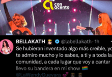 Photo of Bellakath desmiente mensaje contra Wendy Guevara y Madonna
