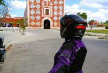Photo of Pareja biker recorre los 106 municipios de Yucatán 