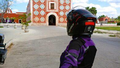 Photo of Pareja biker recorre los 106 municipios de Yucatán 