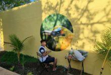 Photo of Crea impresionante mural realista de un pájaro toh