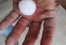 Photo of Cae granizo del tamaño de una pelota de golf en Hidalgo