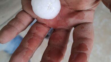 Photo of Cae granizo del tamaño de una pelota de golf en Hidalgo