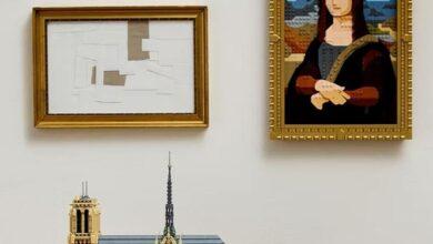 Photo of La Mona Lisa y Notre-Dame llegan a Lego