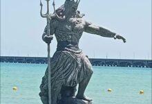 Photo of Poseidon custodia las playas de Progreso